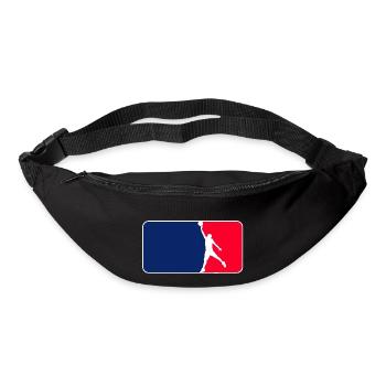 Basketball Logo - Gürteltasche - Schwarz - Vorne