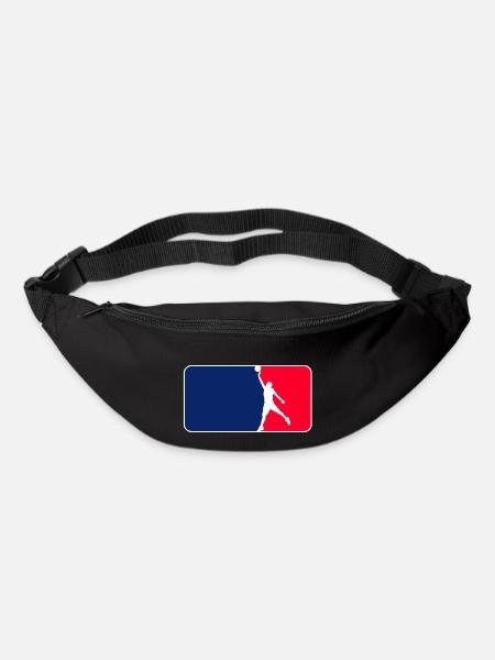 Basketball Logo - Gürteltasche - Schwarz