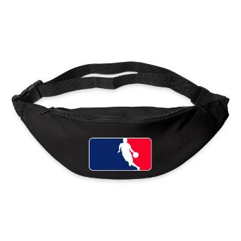 Basketball Logo - Gürteltasche - Schwarz - Vorne