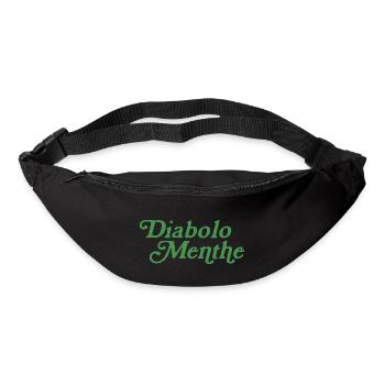 Diabolo menthe - Sac banane - noir - Devant