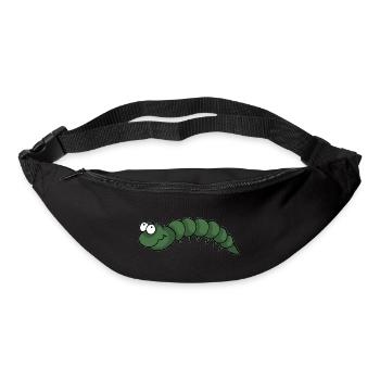 Chenille - Sac banane - noir - Devant