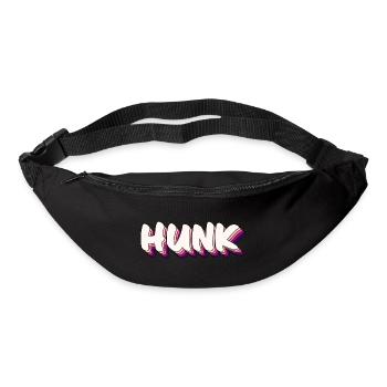 Hunk goodlooking guy - Bum bag - black - Front