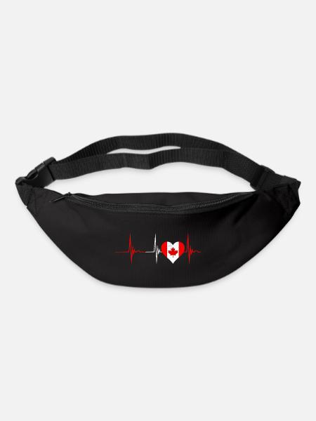 Canada Heartbeat - Bum bag - black