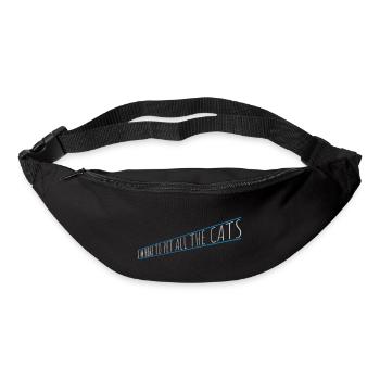 Animaux de compagnie tous les chats - Sac banane - noir - Devant