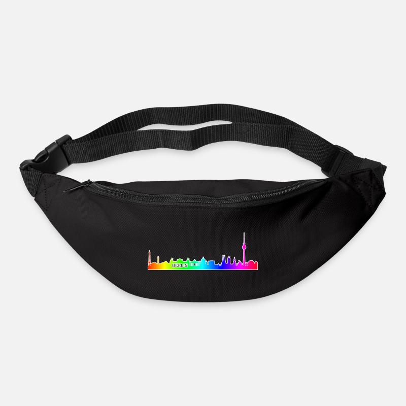 RainbowBerlin - Gürteltasche - Schwarz