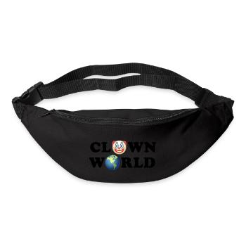 Clown world - Bum bag - black - Front