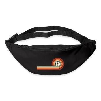 Ballet Dancer Dance Ballerina Sport Girl Femme - Sac banane - noir - Devant