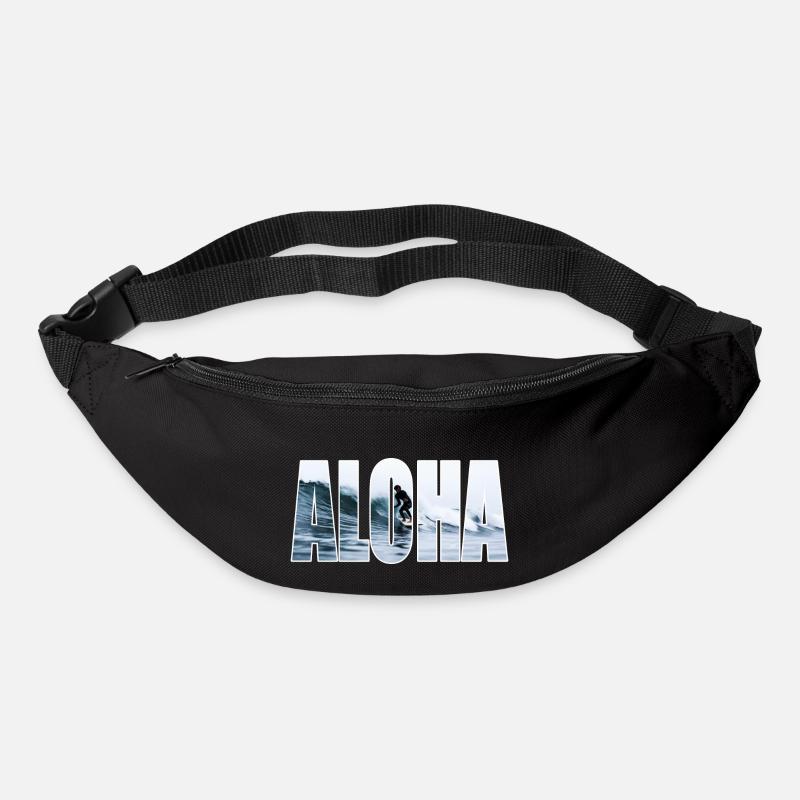 ALOHA - Sac banane - noir