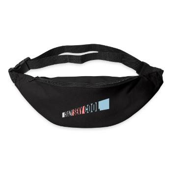 crazy sexy cool design - Bum bag - black - Front