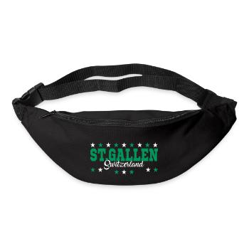 St Gallen - Gürteltasche - Schwarz - Vorne