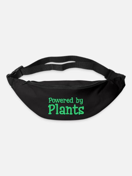 Powered by plants - Bum bag - black
