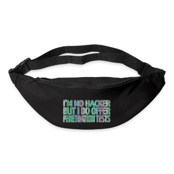 hack the box bday anonymous expect us encrypt - Bum bag - black - Front