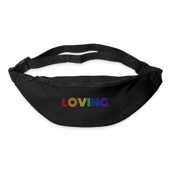 Loving - Gürteltasche - Schwarz - Vorne