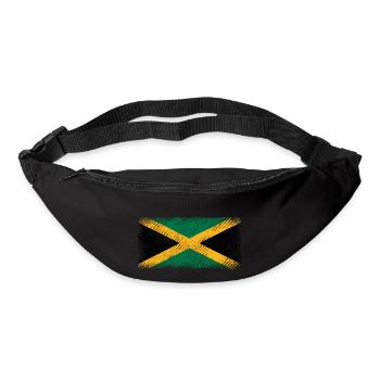 Jamaïque - Vintage - Sac banane - noir - Devant