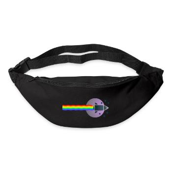 Nyam Rainbow Rocket to the Moon - Gürteltasche - Schwarz - Vorne