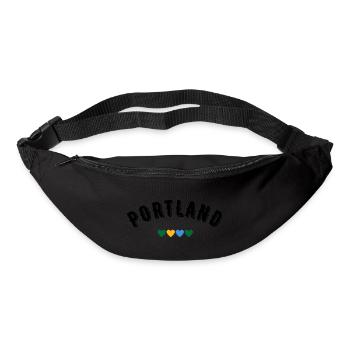 Portland - Gürteltasche - Schwarz - Vorne