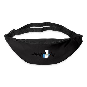 Guatemala Guatemalan Flag DNA I Gift - Bum bag - black - Front