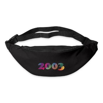 2003 20th birthday - Bum bag - black - Front