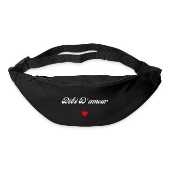 bébé d'amour - Sac banane - noir - Devant