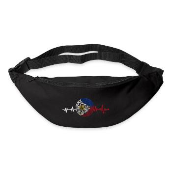 Philippines Filipino Flag Basketball I Gift - Bum bag - black - Front
