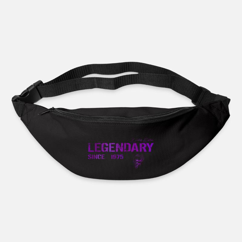 Legendary since 1975 Geschenk - Gürteltasche - Schwarz