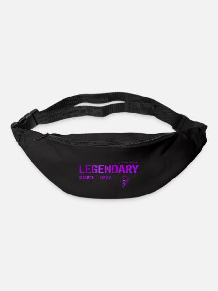 Légendaire depuis 1977 Cadeau - Sac banane - noir