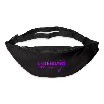 Legendary since 2000 Geschenk - Gürteltasche - Schwarz - Vorne