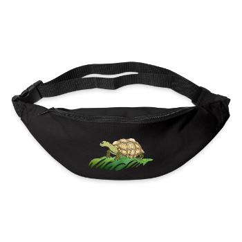 Tortue - Sac banane - noir - Devant