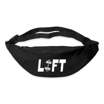 Lift Workout Lovers Trendy - Bum bag - black - Front