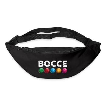 Bocce | Bocce Ball - Gürteltasche - Schwarz - Vorne