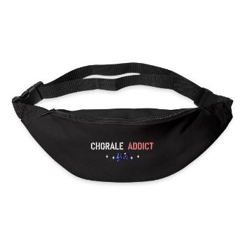 Addict choir - Bum bag - black - Front