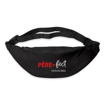 Père fect Depuis 2002 - Sac banane - noir - Devant