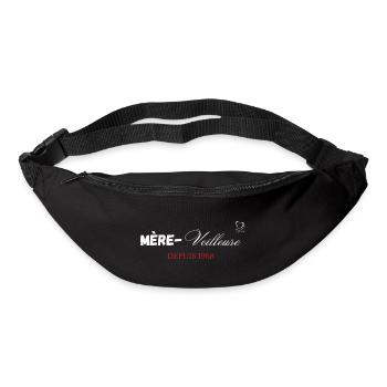 Mère veilleuse depuis 1968 - Sac banane - noir - Devant