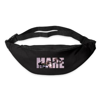 mare -Sonnebrille - Palmen - Gürteltasche - Schwarz - Vorne