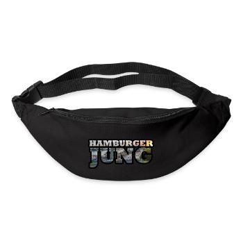 HamburgerJung - Gürteltasche - Schwarz - Vorne