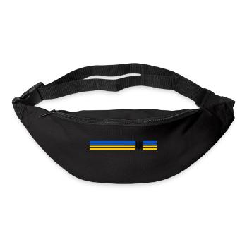 UKRAINE Sportlich - Gürteltasche - Schwarz - Vorne