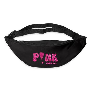 Pink summer 2023 - Sac banane - noir - Devant