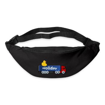 LKW-Urlaub - Gürteltasche - Schwarz - Vorne