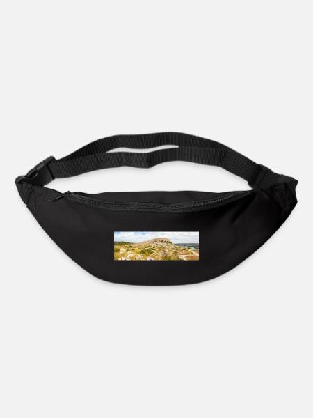 Die Mauer von Oštrica (Bedem Grebastica) Kroatien - Gürteltasche - Schwarz
