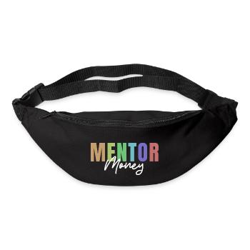 Money Sponsor Mentor - Bum bag - black - Front