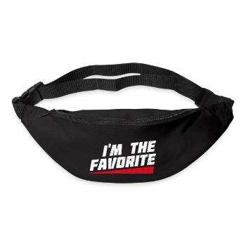 I'm The Favorite - Funny Gift - Bum bag - black - Front