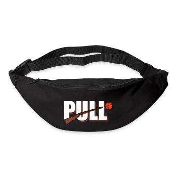 Pull Skeet Shooting Trapshooting - Gürteltasche - Schwarz - Vorne