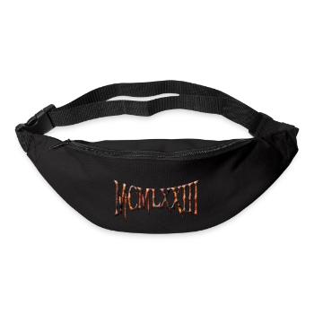 MCMLXXIII 1973 50. Geburtstag B-Day Geburtstagsgeschenk - Gürteltasche - Schwarz - Vorne