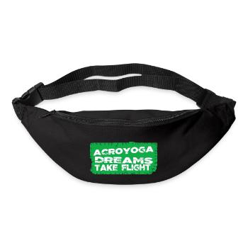 yoga fantasy innovative birthday abstract awesome - Gürteltasche - Schwarz - Vorne
