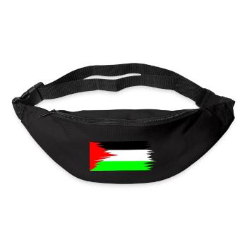 Palestine Flag - Gürteltasche - Schwarz - Vorne