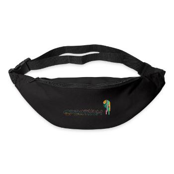 Spectre autistique. - Sac banane - noir - Devant