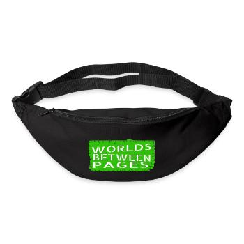 birthday present idea quote reading culture - Bum bag - black - Front