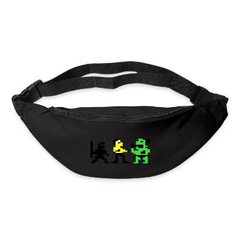Martial PixFighters puredesign - Gürteltasche - Schwarz - Vorne