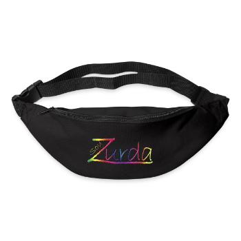 Ich bin Linkshänder - Gürteltasche - Schwarz - Vorne