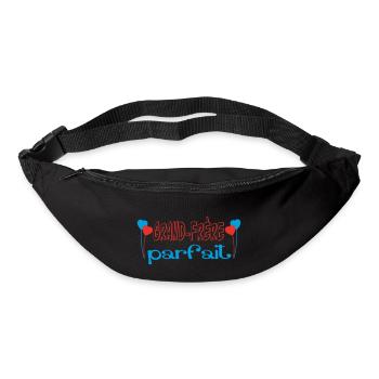 Grand Frère parfait - Sac banane - noir - Devant